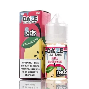 7 DAZE - REDS APPLE SALT SERIES - STRAWBERRY ICED 30ML