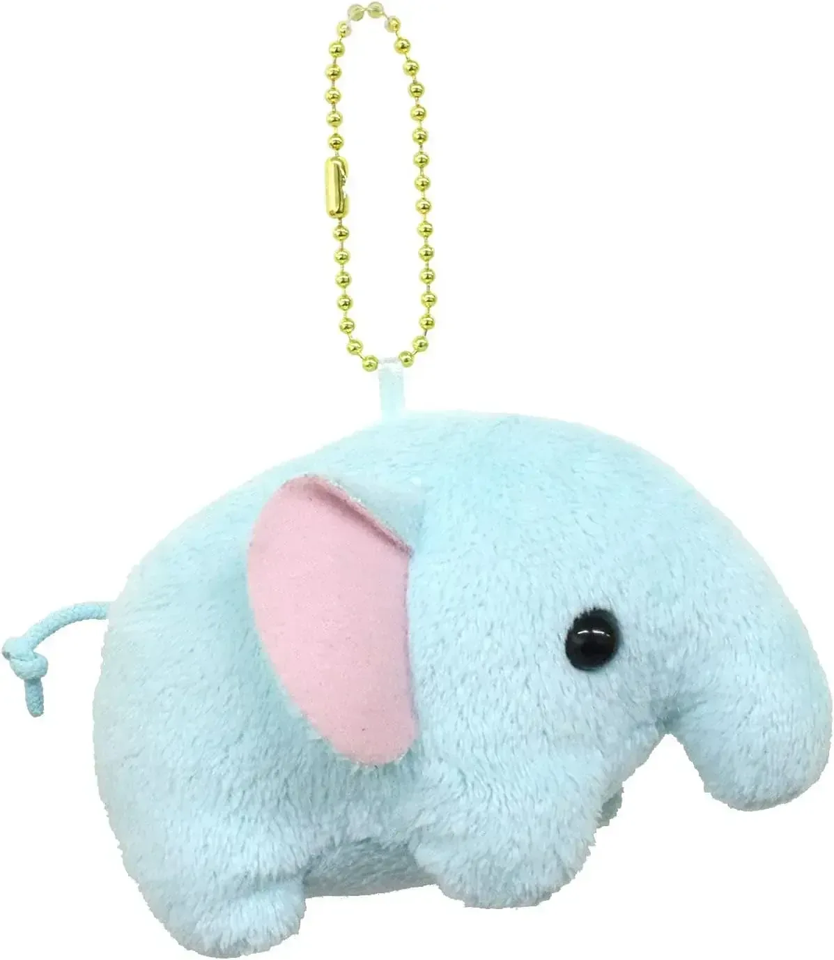 Amuse Pocket Zoo Elephant Mascot Plush Polyester Charm