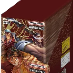 Bandai One Piece Card Paramount War Booster Box OP-02 (Retailer Tape Cut)