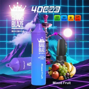 BANG BLAZE 40K Oil – 40,000 Puffs | 40ml | 1000mAh | Mesh Coil | Type-C