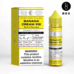 BSX Vapor BSX Series – Banana Cream Pie – 60ML E-Liquid