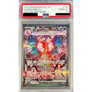 Charizard 134/108 SAR PSA10 Japanese Pokémon TCG Graded Card