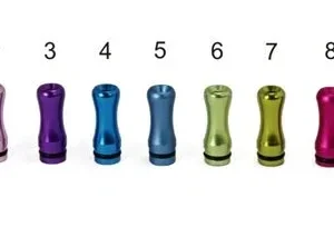 [CLEARANCE] Aluminium Delrin Drip Tips