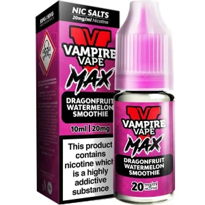 Dragonfruit watermelon smoothie Vampire Vape Max e-liquid 10ml