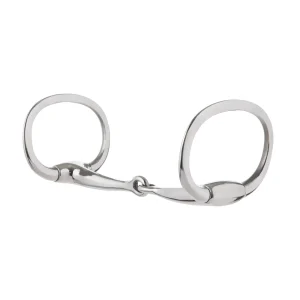 Eggbutt Snaffle Bit, Draft Horse, 6" Mouth