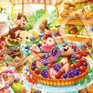 Epoch 1000 Piece Disney Jigsaw Puzzle - Chip N Dale Collage 50x75cm