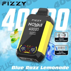 Fizzy NOVA Plus – Up to 40,000 Puffs | Customizable Vaping | Dual Coil & Turbo Modes(EU Warehouse)