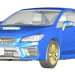 Fujimi Subaru WRX STI EJ20 Final Edition Model Kit
