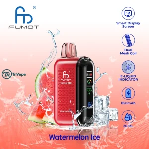 Fumot Tornado 20000 – Dual Mesh, 20ml E-Liquid, 20000 Puffs, Type-C Rechargeable