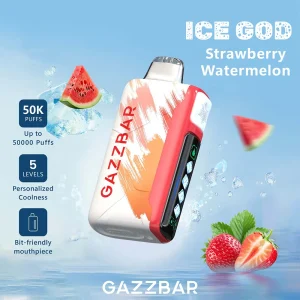 Gazzbar ICE GOD 50k – 50,000 Puffs | Triple Mesh | LCD & Type-C