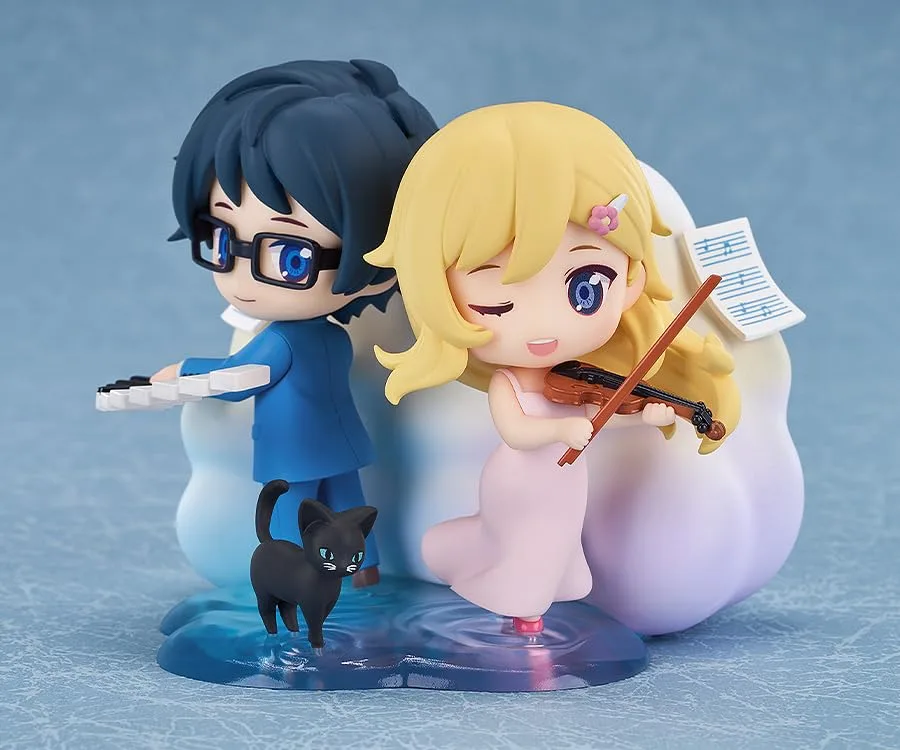 Good Smile Arts Shanghai Qset Arima Kousei Miyazono Kaori Figure Set - Image 2