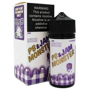 Grape - PB And Jam Monster - 100mL - 3mg