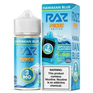 Hawaiian Blue - 6mg - Pod Juice X RAZ - 100mL