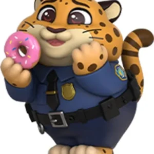 Hot Toys Cosbi Disney Clawhauser Figure - Zootopia Collection 020 Japan Official