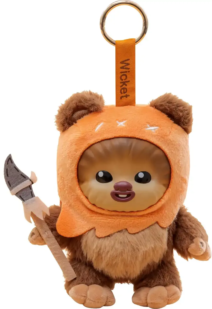 Hot Toys Zakka Cosby Plush Wicket Star Wars Ewok Saga Collectible Toy