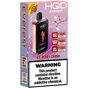 HQD Cuvie Everest 25K: Ice Berry Crush