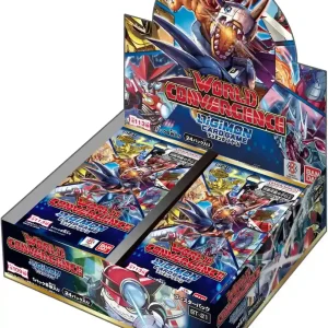 Hundreds Bandai Digimon Card Game World Convergence Booster Box Japan TCG
