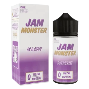 Jam Monster – PB & Grape – 100ML E-Liquid