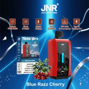 JNR TANK PRO – 33,000 Puffs | Powerful Dual Mesh Coil Vape with 850mAh Rechargeable Battery