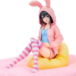 Kadokawa Seishun Buta Yarou Sakurajima Mai 1/7 Figure Hoodie Look Rabbit Ears Ver.