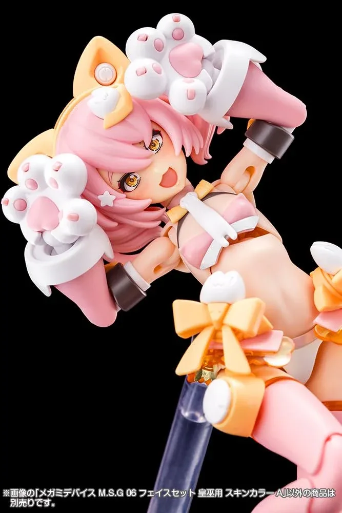 Kotobukiya Megami Device M.S.G 06 Face Set Auv Skin 1/1 Model Kit Japan - Image 2