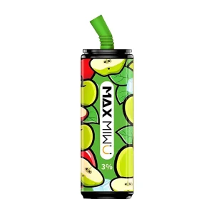MAX MIWU Coke Tin Disposable E-cigs 3600 Puffs – Apple Ice