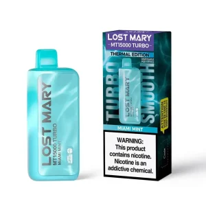Miami Mint - Lost Mary MT15000 Turbo Disposable Vape