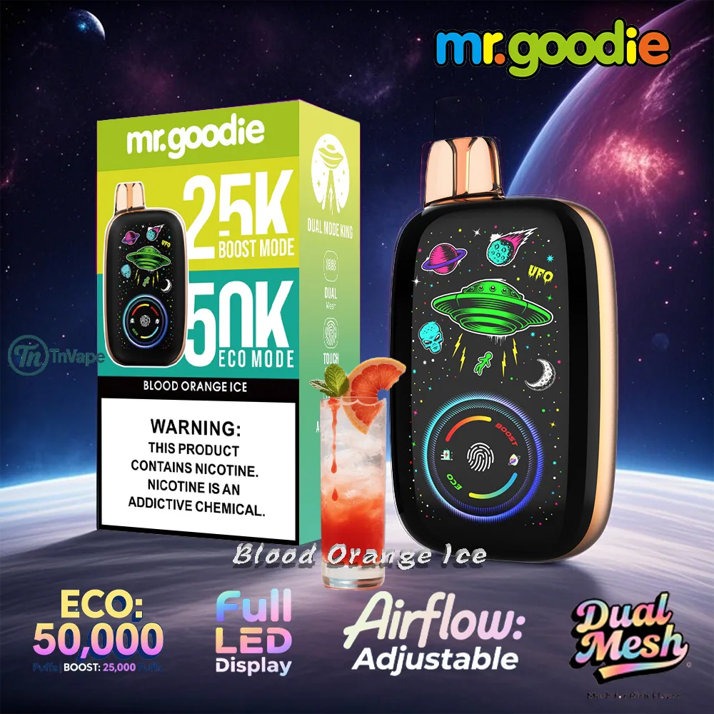 Mr.Goodie Dual Mode King 50000 Puffs | Dual Flavor Vape with Smart Touch & Long Battery Life - Image 2