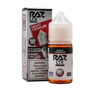 Night Crawler - 55mg - Pod Juice x Raz LTX - 30mL