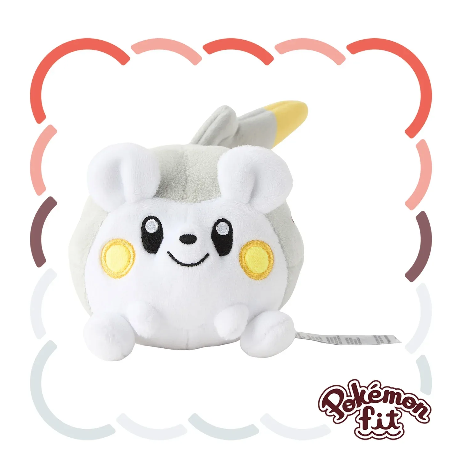 Official Pokemon Fit Togedemaru Plush Toy - Collectible Figure - Image 2