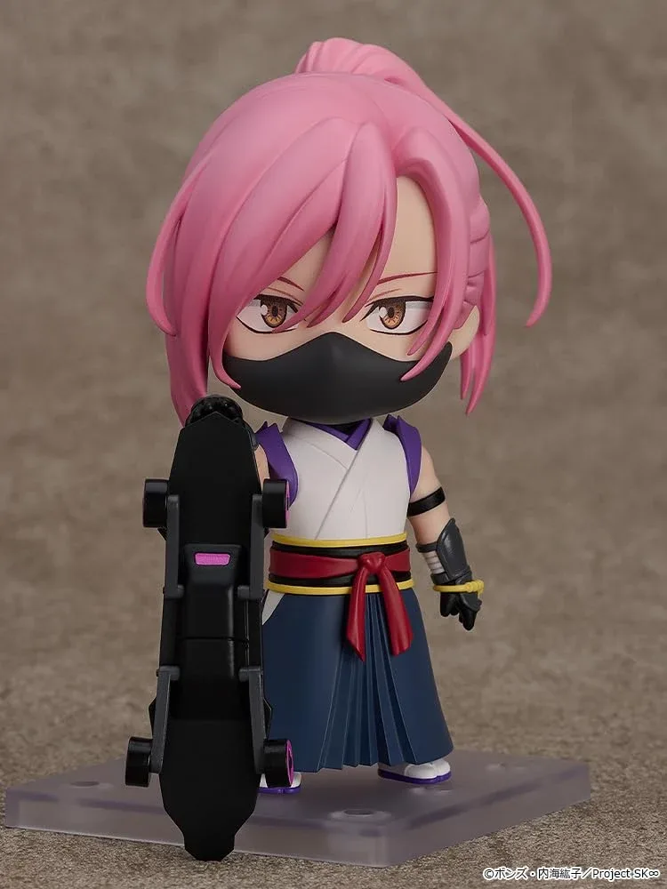 Orange Rouge Nendoroid SK8 Cherry Blossom Collectible Figure with Accessories - Image 2