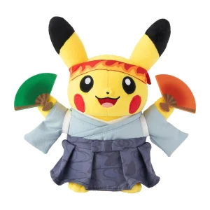 Pokemon Center Pikachu Plush Traditional Cheerleader Version Japan Doll