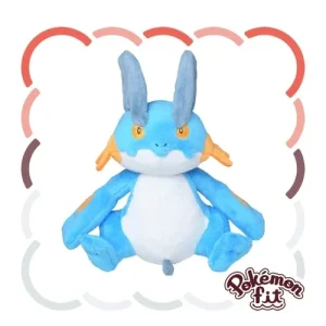 Pokemon Poke Plush Swampert Soft Stuffed Toy Fit Series Figure