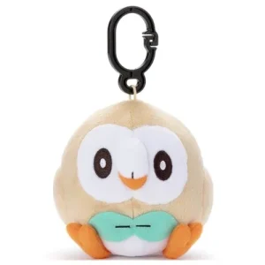 Pokemon Sound Plush Rowlet Toy - Interactive and Cuddly Collectible Plush