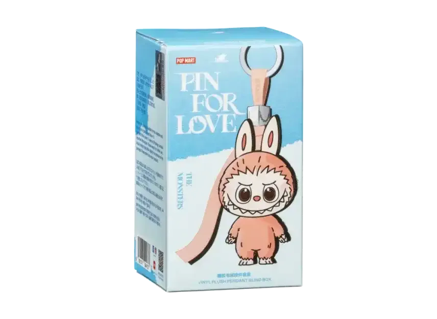 POP MART Labubu Pin for Love Plush Charm (NZ)