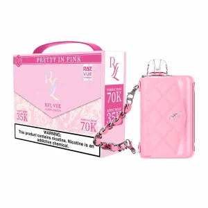 Pretty in Pink - RAZ x RYL Vue 70k Disposable Vape Kit