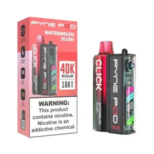 Pyne Pod Click 40K Disposable Vape Kit (5%, 40000 Puffs) - Watermelon Slush