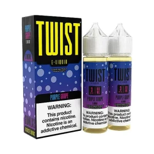 Purple Grape 2x 60ml (120ml) Vape Juice - Twist E-Liquids - 6MG