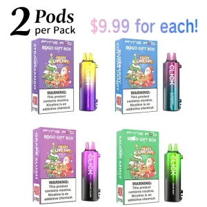 Pyne Pod Click 40K Bogo Disposable Pod 20ml 5%