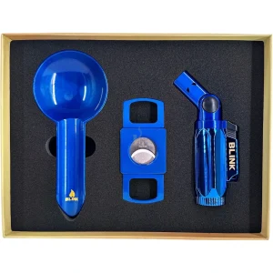 Blink Blue Ash Tray Set