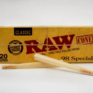 RAW- 20PK 98 SPECIAL CONES