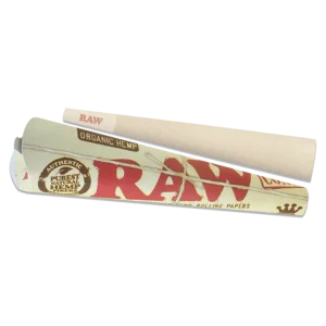 RAW- 3PK KING ORGANIC HEMP CONES