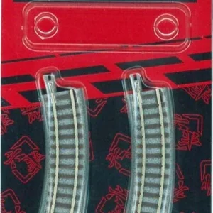Rokuhan Z Classic Track Wooden Desigh Tie Curved Track R127mm 26degrees