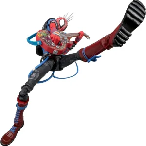 Sentinel Spider Man Spider Punk Figure PVC ABS 7.1in Collectible