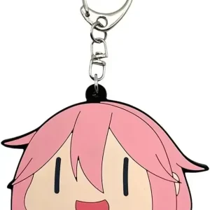 Soup Yurucamp Season 3 Nadeshiko Rubber Keychain Anime Charm