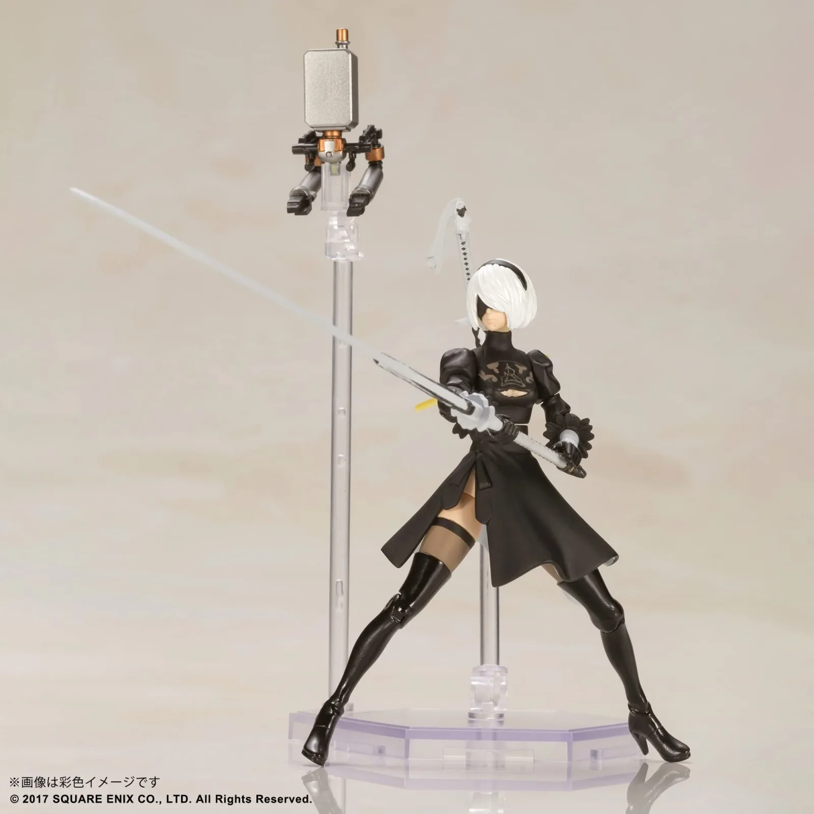 Square Enix Nier Automata Model Kit 2B and 9S Figures - Image 2