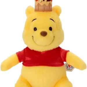 Takara Tomy Arts Disney Pooh 100th Anniversary Crown Plush 22cm