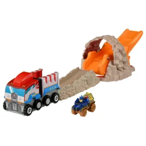 Takara Tomy Paw Patrol Tyranno Rescue Set - Dinosaur Adventure Playset