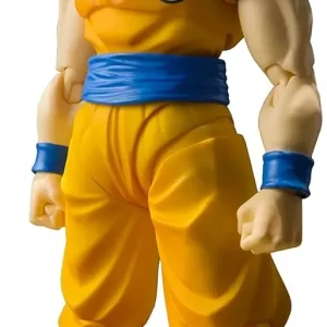 Tamashii Nations DBZ Son Goku Super Saiyan God Red Hair Figure 14cm