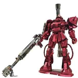 Tenyo Metallic Nano Puzzle Premium Series Ms-06s Zaku Ii Car's Custom Model Kit